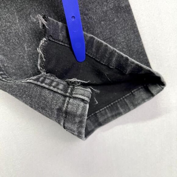 Artful REBEL 36x30‎ Men Straight Leg Black Stretch Denim Jean Cotton Blend Goth - Picture 4 of 16